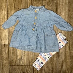 3 months Carters outfit set- baby girl